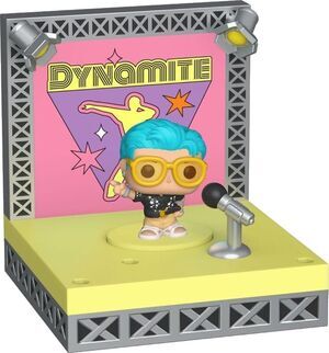 BTS BITTY POP! STAGES VINYL FIGURAS RM (DYNAMITE) 2;5 CM