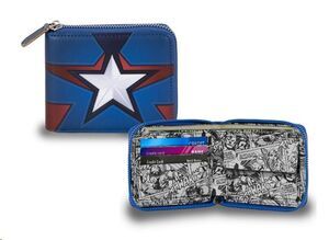 CAPITAN AM�RICA CARTERA MAN ZIP STAR