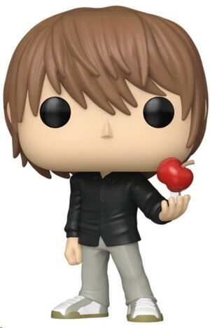 Portada de DEATH NOTE FIGURA POP! ANIMATION VINYL LIGHT YAGAMI 9 CM