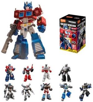 TRANSFORMERS GALAXY VERSI�N 01 ROLL OUT! CAJA SORPRESA