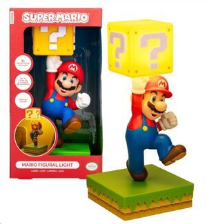 SUPER MARIO LAMPARA DIORAMA MARIO