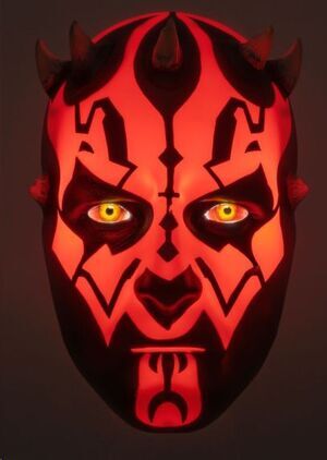 STAR WARS LAMPARA M�SCARA DARTH MAUL