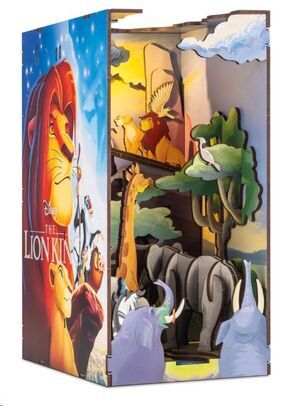 DISNEY MAQUETA BOOK NOOK EL REY LE�N TINY ADVENTURES 23 CM
