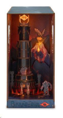 EL SE�OR DE LOS ANILLOS MAQUETA BOOK NOOK BARAD-D�R 23 CM