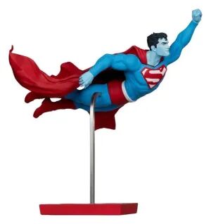 Portada de SUPERMAN RED & BLUE ESTATUA 1/10 SUPERMAN BY LEE BERMEJO 26 CM