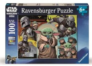 Portada de STAR WARS THE MANDALORIAN & GROGU PUZZLE XXL 100 PC