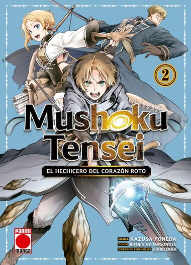 Portada de MUSHOKU TENSEI. EL HECHICERO DEL CORAZ�N ROTO #02
