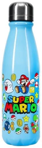 Portada de SUPER MARIO BOTELLA DE AGUA DE ALUMINIO 550ML