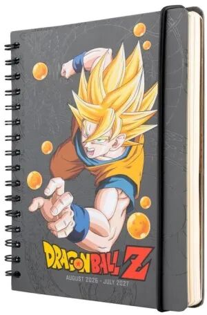 Portada de DRAGON BALL AGENDA ESCOLAR 2026/2027 SEMANA VISTA A5 12 MESES