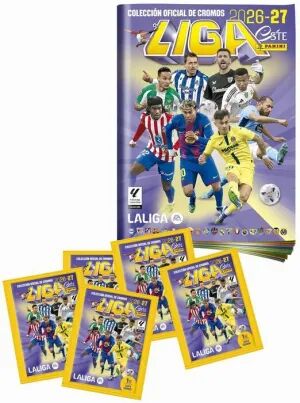 Portada de LIGA ESTE 2026-2027 STARTER PACK (ALBUM + 5 SOBRES)