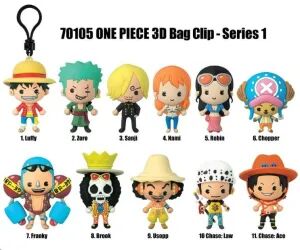 Portada de ONE PIECE 3D COLGANTES PVC SERIE 1