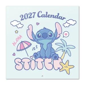 Portada de CALENDARIO 2027 30X30 DISNEY STITCH