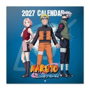Portada de CALENDARIO 2027 30X30 NARUTO SHIPPUDEN