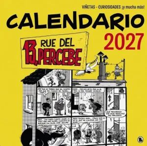 Portada de CALENDARIO 13; RUE DEL PERCEBE 2027