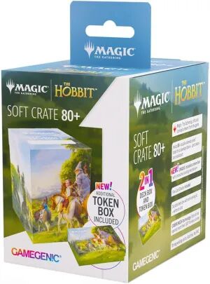 Portada de GAMEGENIC MAGIC THE HOBBIT CRATE 80+ LEAVING HOBBITON/PONIES