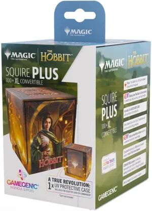 Portada de GAMEGENIC MAGIC THE HOBBIT SQUIRE PLUS 100+ XL QUEEN OF DALE