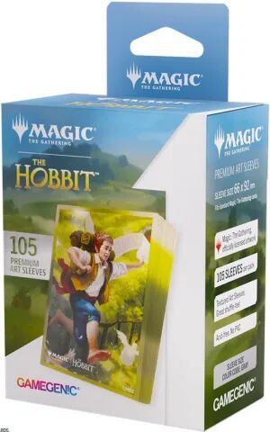 Portada de GAMEGENIC MAGIC THE HOBBIT ART SLEEVES ON AN ADVENTURE