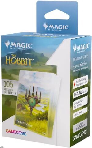 Portada de GAMEGENIC MAGIC THE HOBBIT ART SLEEVES THE SHIRE