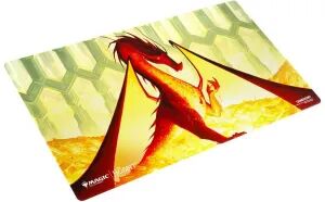 Portada de GAMEGENIC MAGIC THE HOBBIT PLAYMAT BRILLANTE SMAUG THE GOLDEN