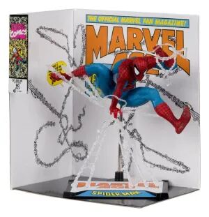 Portada de MARVEL ESTATUA PVC 1/10 SPIDERMAN (MARVEL AGE #90) 18 CM