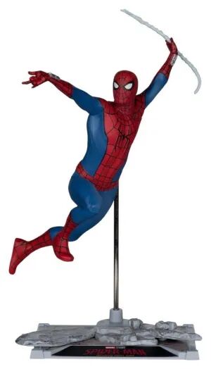 Portada de SPIDERMAN BRAND NEW DAY (2026) MARVEL STUDIOS ESTATUA 1/10 SPIDERMAN 17 CM