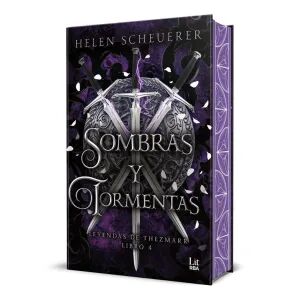 Portada de LEYENDAS DE THEZMARR V4 SOMBRAS Y TORMENTAS