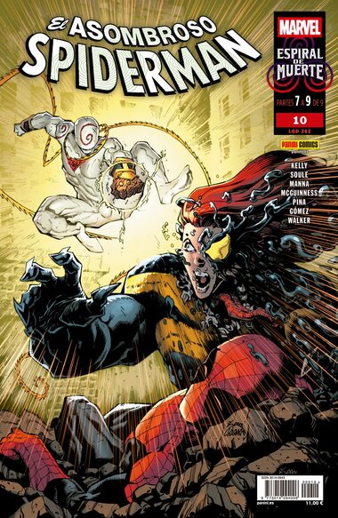 Portada de EL ASOMBROSO SPIDERMAN 10