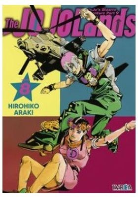 Portada de JOJO'S BIZARRE ADVENTURE PARTE 9: THE JOJOLANDS VOL 08