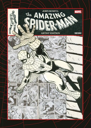 Portada de MARVEL ARTIST'S EDITION. EL ASOMBROSO SPIDERMAN DE JOHN ROMITA
