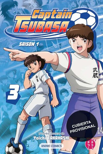 Portada de CAPTAIN TSUBASA VOL.03