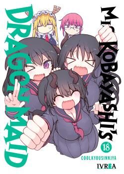 Portada de MISS KOBAYASHI'S DRAGON MAID 18