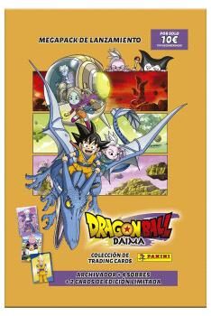 Portada de MEGAPACK - TC DRAGON BALL DAIMA ( ARCHIVADOR + 4 SOBRES + 2 CARTAS EDICION LIMITADA )