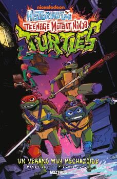 Portada de HISTORIAS DE LAS TEENAGE MUTANT NINJA TURTLES: UN VERANO MUY MECHAZOIDE