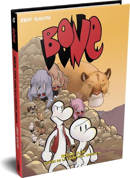 Portada de BONE VOL. 05. ROCK JAW: SEÑOR DE LA FRONTERA ORIENTAL