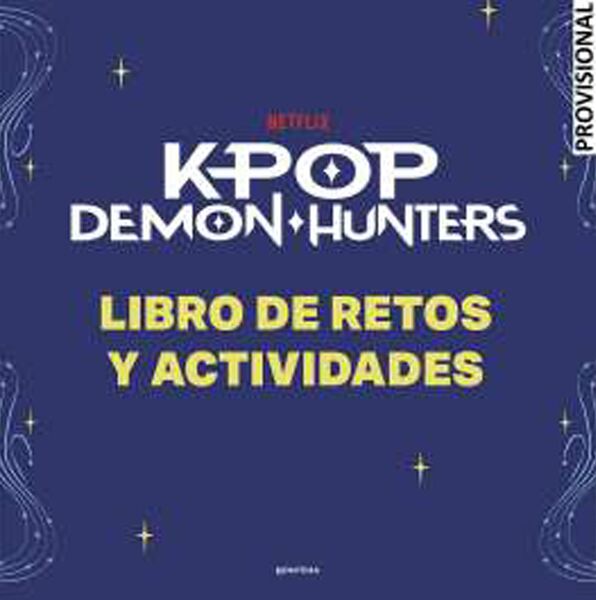 Portada de K-POP DEMON HUNTERS. LIBRO DE RETOS