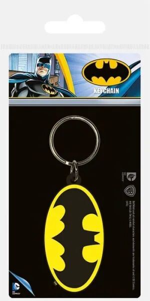 Portada de BATMAN LLAVERO DE GOMA LOGO
