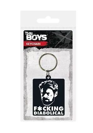 Portada de THE BOYS LLAVERO GOMA CARNICERO DIABOLICO