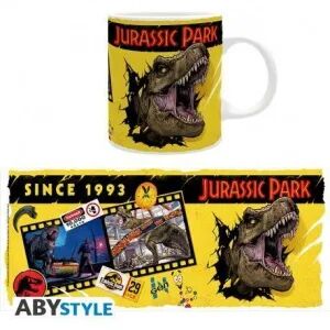 Portada de JURASSIC PARK TAZA 320 ML SINCE 1993