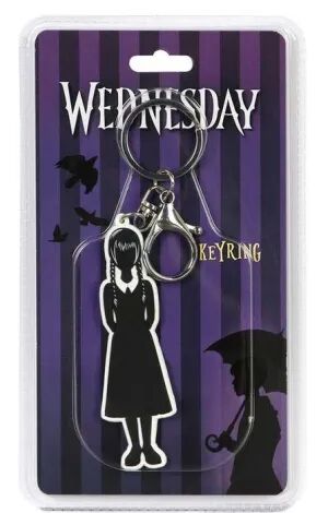 Portada de WEDNESDAY LLAVERO PVC MIERCOLES BODY
