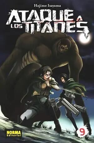 Portada de ATAQUE A LOS TITANES #09 (NUEVA EDICION)