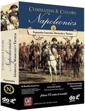 Portada de COMMANDS & COLORS NAPOLEONICS: GENERALES Y TÁCTICAS