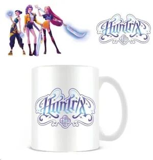 Portada de KPOP DEMON HUNTER TAZA HUNTRIX GROUP WHITE
