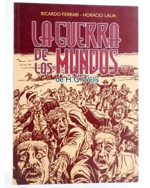 Portada de LA GUERRA DE LOS MUNDOS DE H.G. WELLS