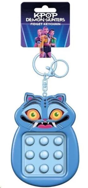 Portada de KPOP DEMON HUNTERS LLAVERO FIDGET PVC DERPY