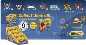 Portada de BLINDPIN SERIE 1 PINS MISTERIOSOS COLECCIONABLES ONE PIECE