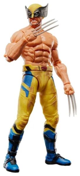 Portada de DEADPOOL & WOLVERINE MARVEL LEGENDS FIGURA WOLVERINE 15 CM