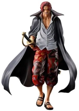 Portada de ONE PIECE ESTATUA ICHIBANSHO SHANKS RED HAIR PIRATES 21CM