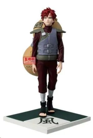 Portada de NARUTO SHIPPUDEN FIGURA BANPRESTO KAZEKAGE GAARA  17CM