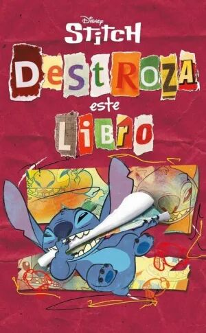 Portada de STITCH. DESTROZA ESTE LIBRO