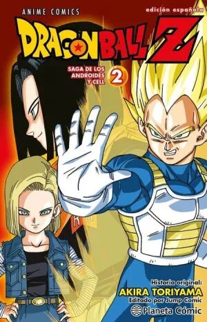Portada de DRAGON BALL Z ANIME ANDROIDES #02